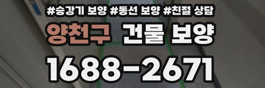양천구 건물 보양