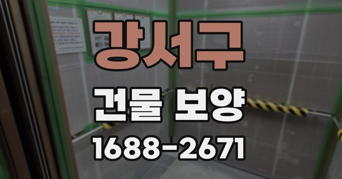 강서구 건물 보양