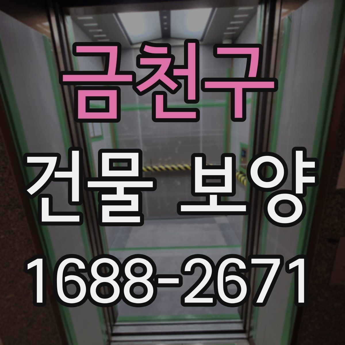 금천구 건물 보양 대상에 따라 달라지는 적용 방식