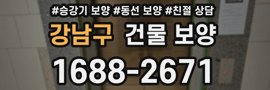 강남구 건물 보양