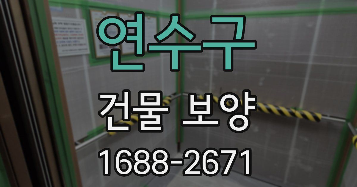 연수구 건물 보양