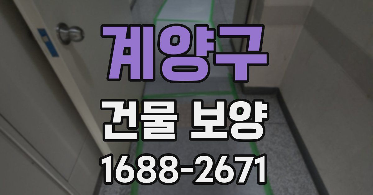 계양구 건물 보양