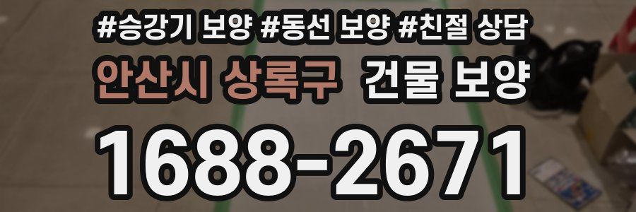 안산시 상록구 건물 보양