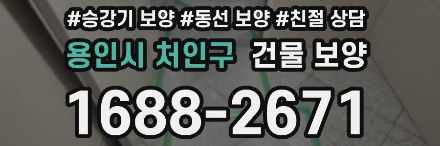 용인시 처인구 건물 보양