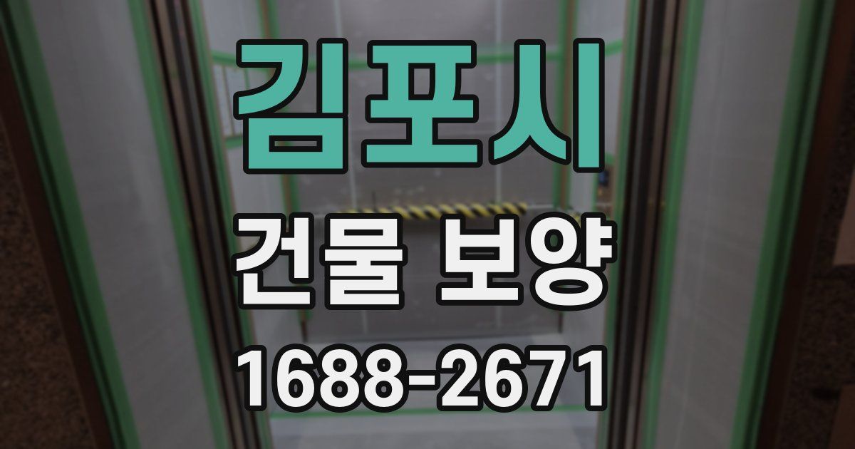 김포시 건물 보양