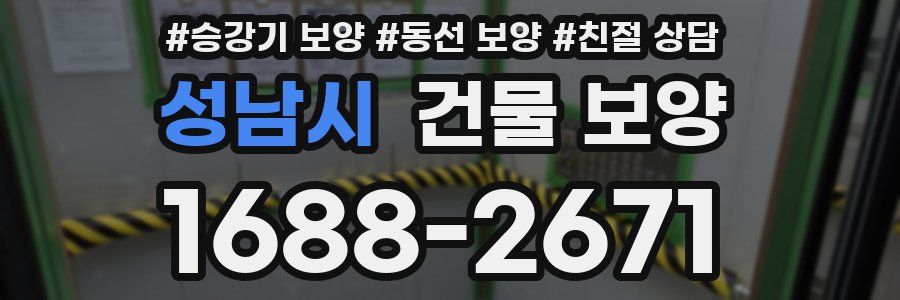 성남시 건물 보양