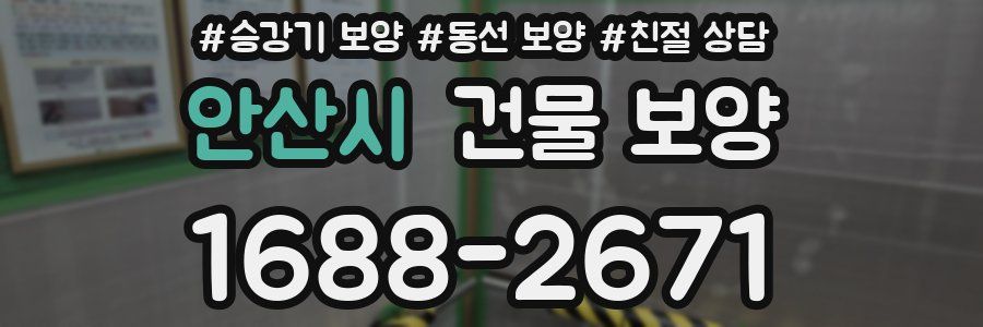안산시 건물 보양