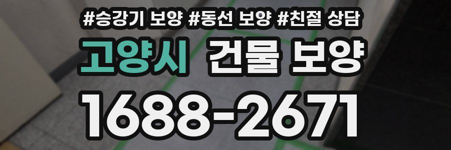 고양시 건물 보양