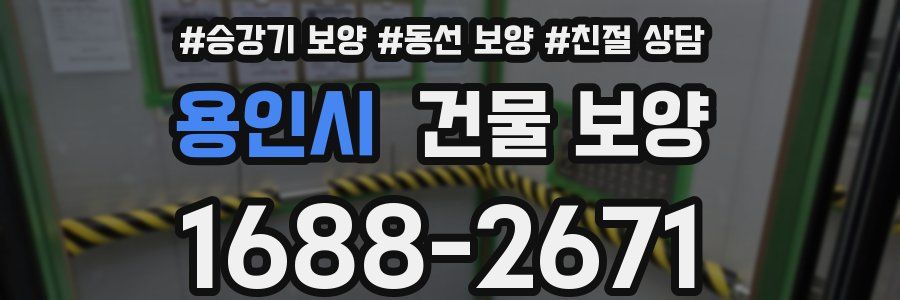 용인시 건물 보양