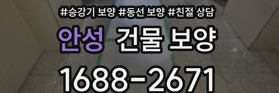 안성 건물 보양