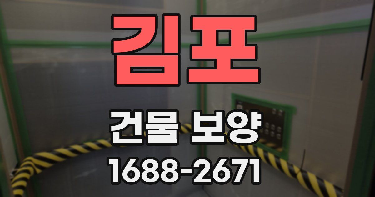 김포 건물 보양