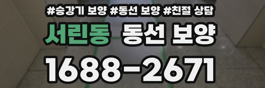 서린동 동선 보양
