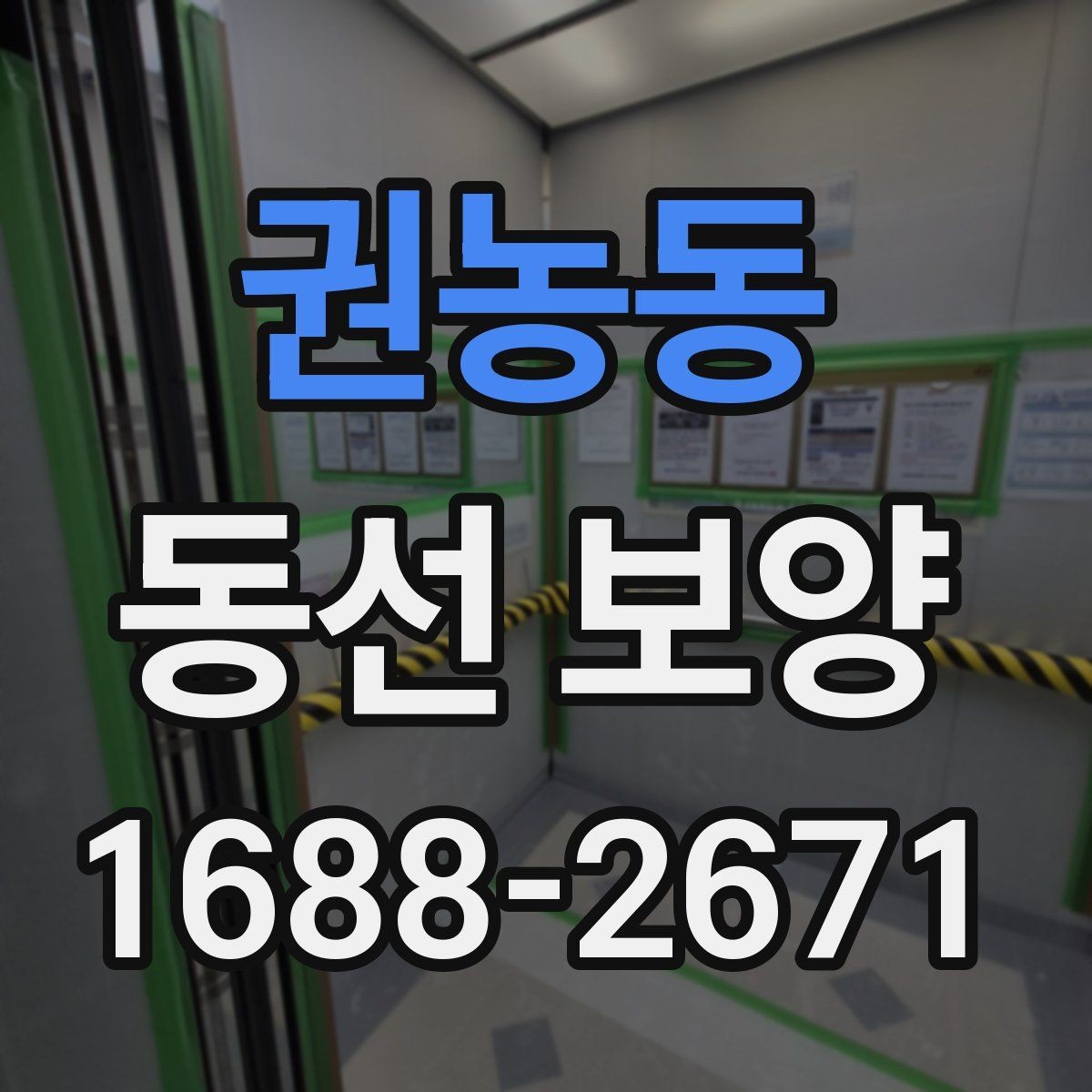 권농동 동선 보양 작업 시간은 어떻게 정해질까