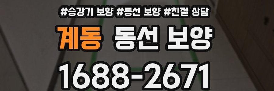 계동 동선 보양