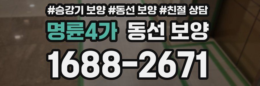 명륜4가 동선 보양