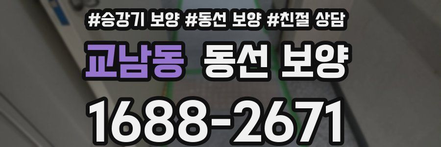 교남동 동선 보양