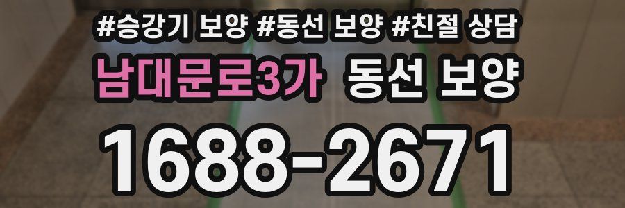 남대문로3가 동선 보양