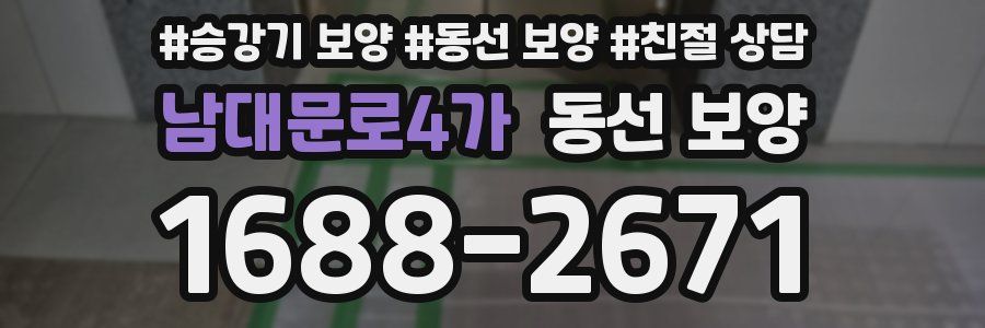 남대문로4가 동선 보양