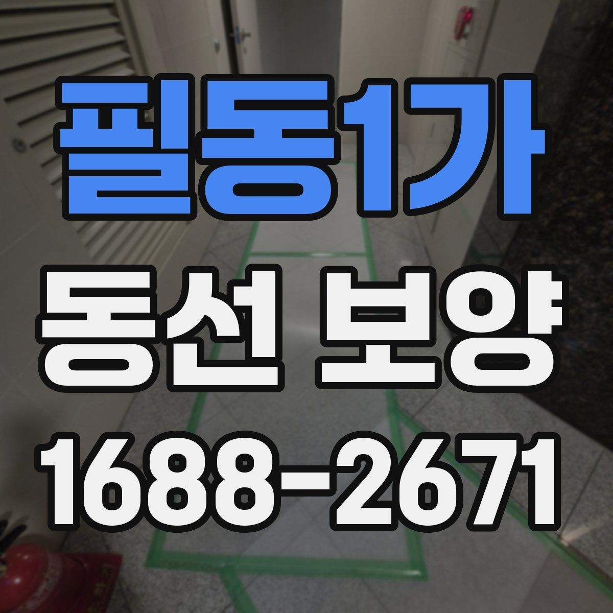 필동1가 동선 보양 작업 순서를 이해하는 기본 안내