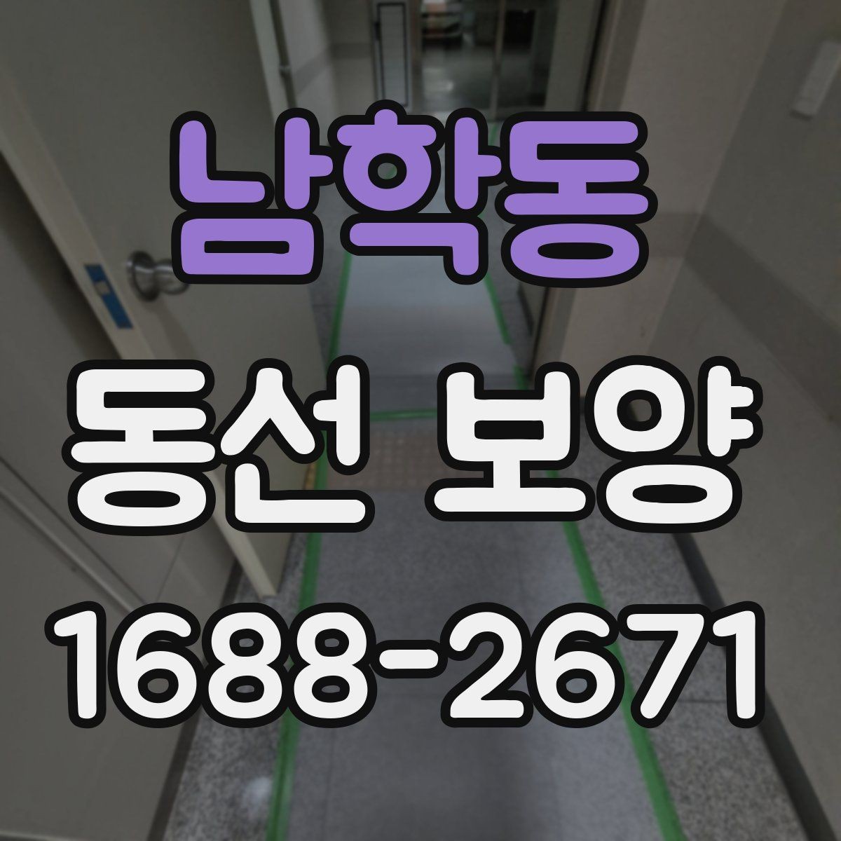남학동 동선 보양 재료별 특징과 적용 상황