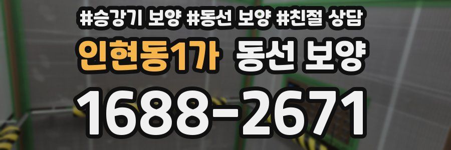 인현동1가 동선 보양