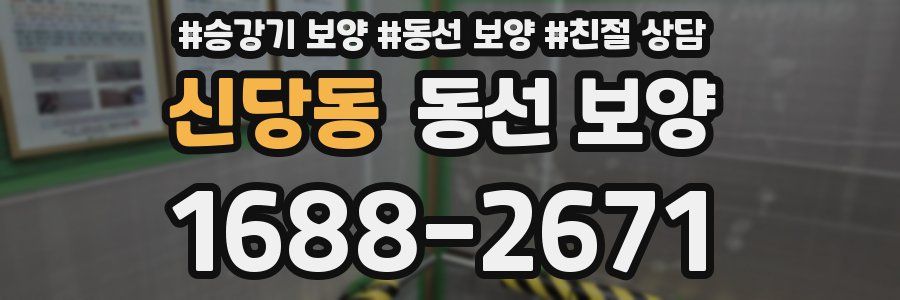 신당동 동선 보양
