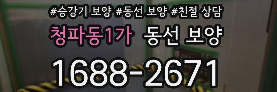 청파동1가 동선 보양