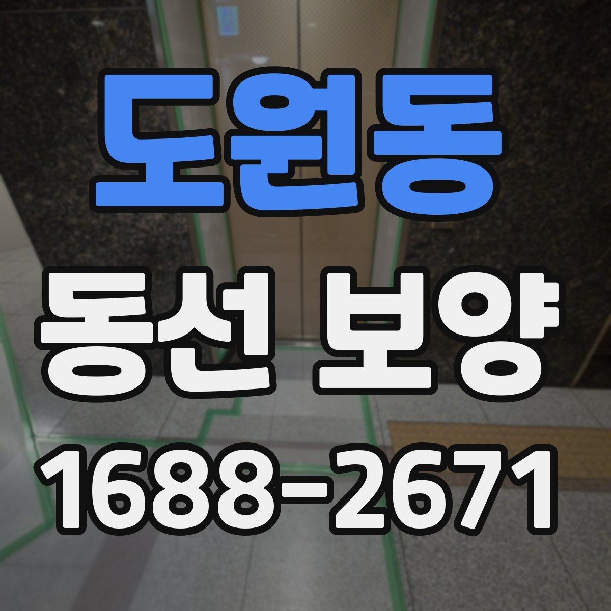 도원동 동선 보양 비용이 달라지는 요소들