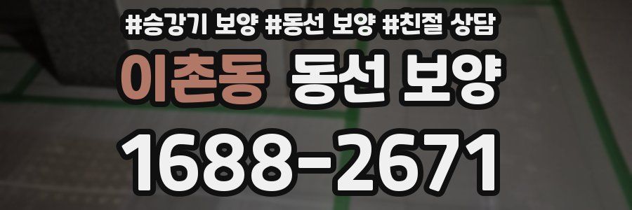 이촌동 동선 보양