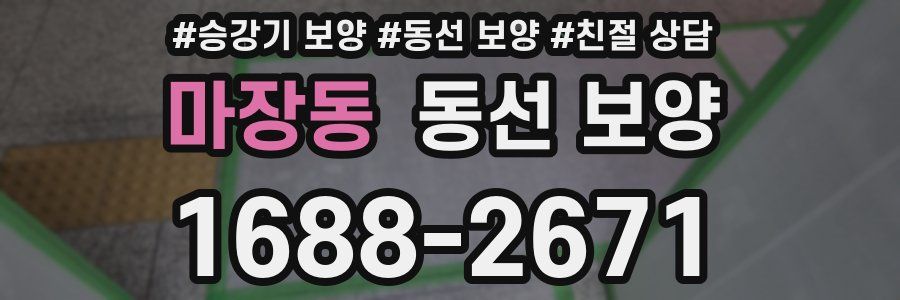 마장동 동선 보양
