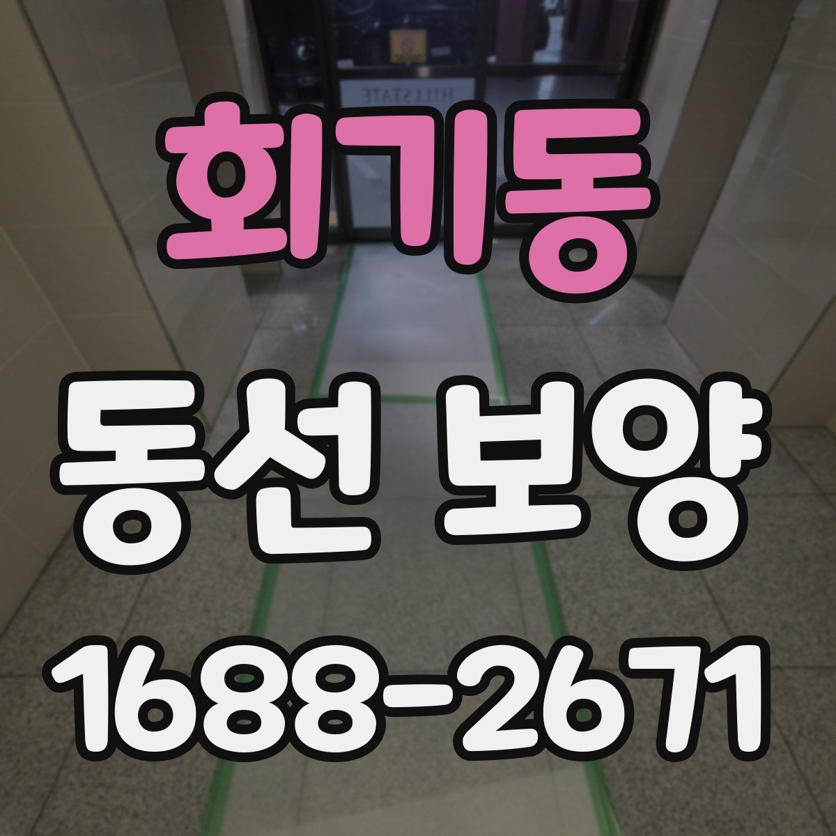 회기동 동선 보양 공사 전후 주의사항 한눈에 보기