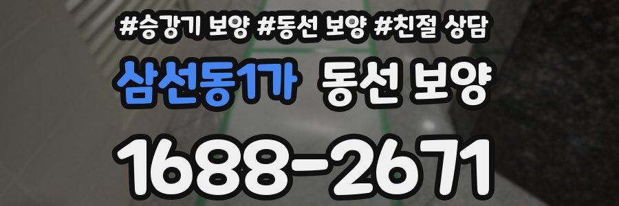삼선동1가 동선 보양