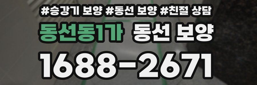 동선동1가 동선 보양