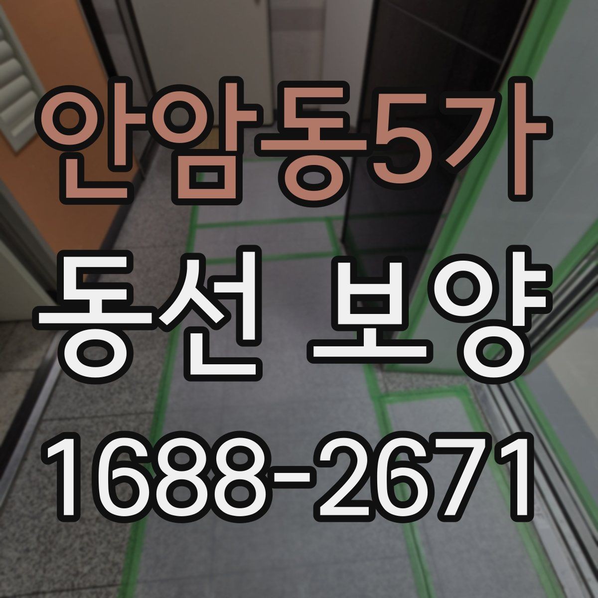 안암동5가 동선 보양 재료별 특징과 적용 상황