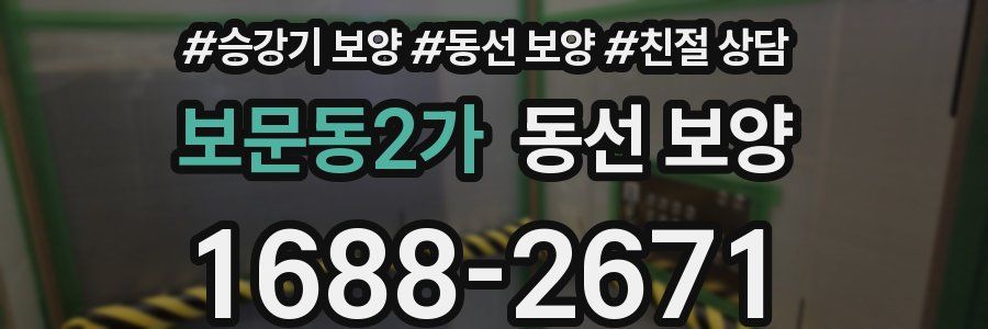 보문동2가 동선 보양