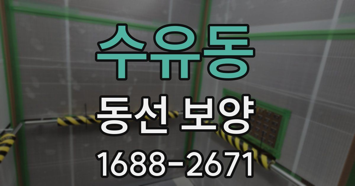 수유동 동선 보양