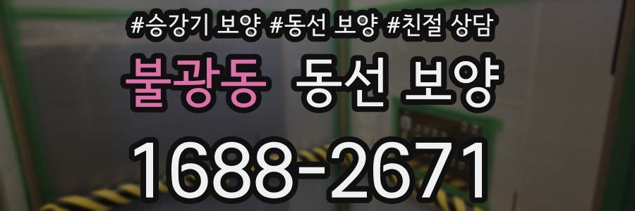 불광동 동선 보양