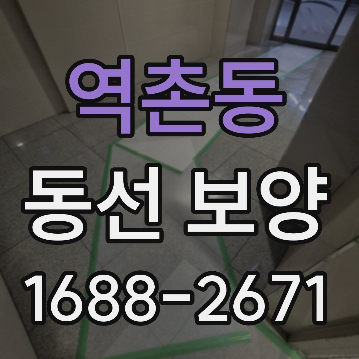 역촌동 동선 보양 적용 범위를 정하는 실무 기준