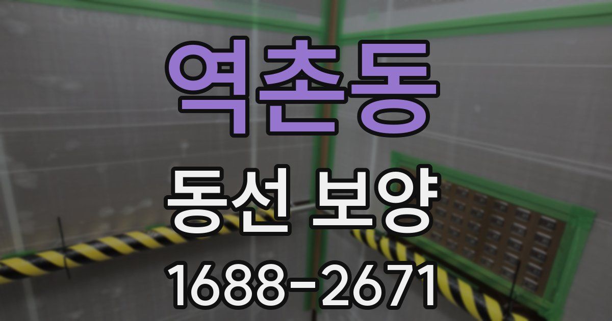 역촌동 동선 보양