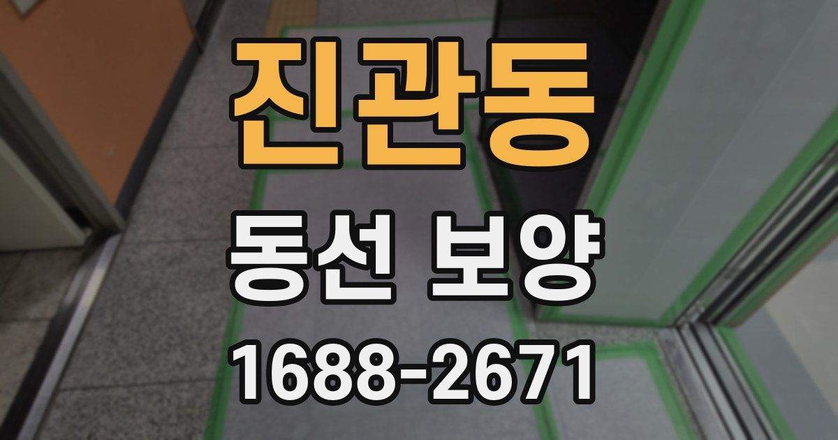 진관동 동선 보양