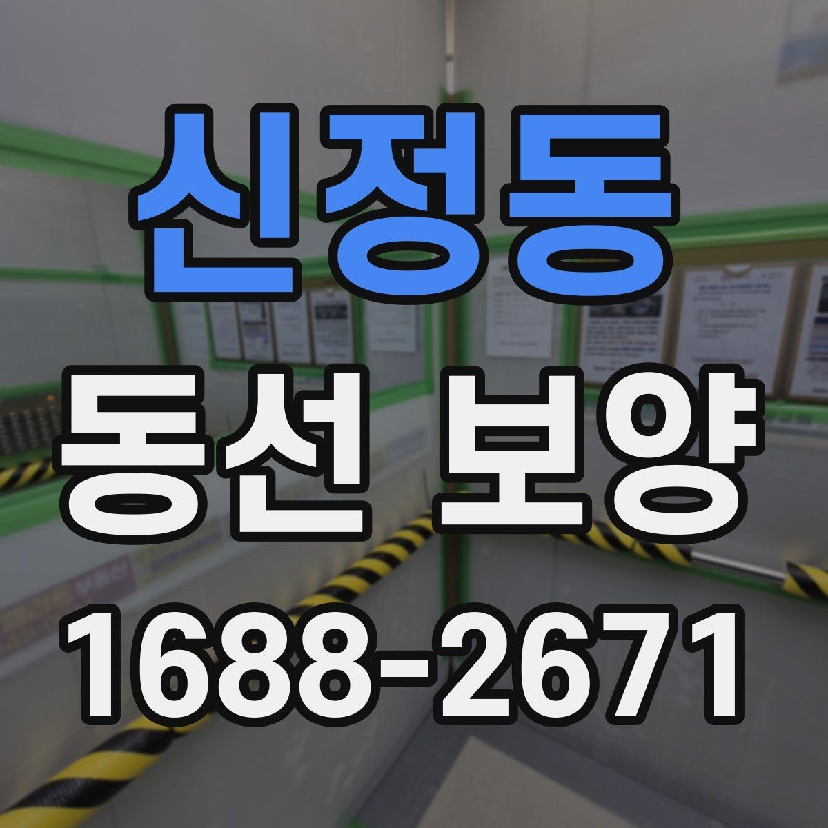 신정동 동선 보양 공정 계획을 세울 때 참고할 점