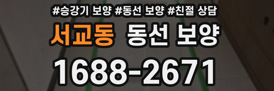 서교동 동선 보양