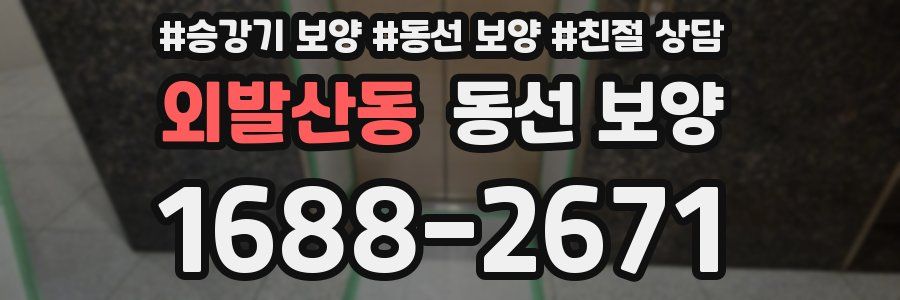 외발산동 동선 보양