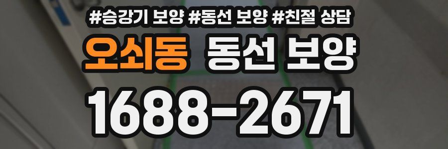 오쇠동 동선 보양