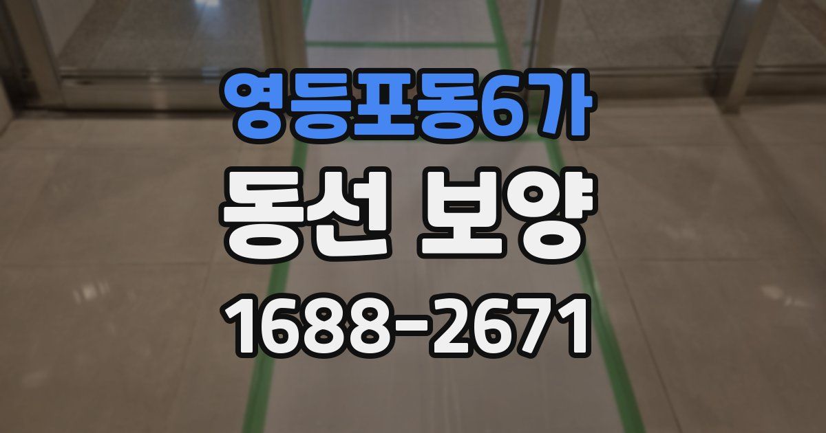 영등포동6가 동선 보양