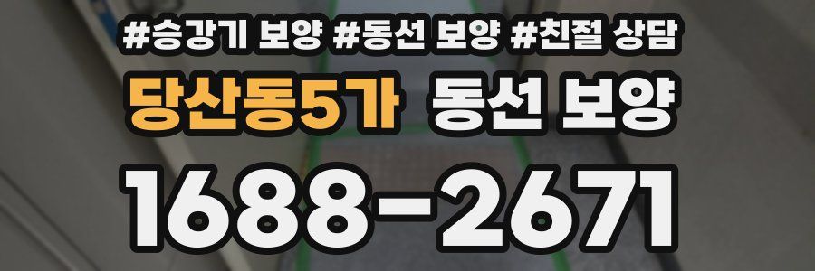 당산동5가 동선 보양