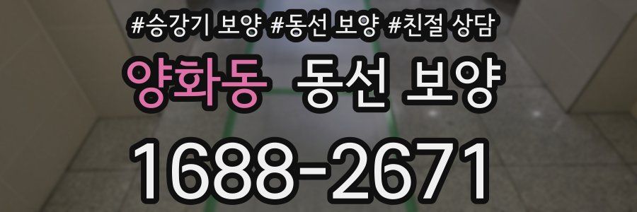 양화동 동선 보양