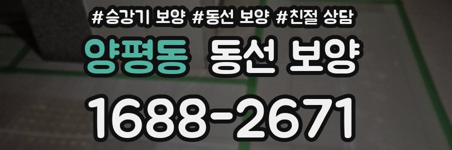 양평동 동선 보양