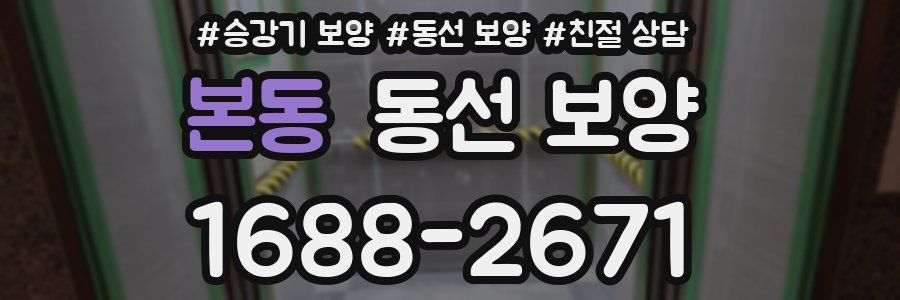 본동 동선 보양