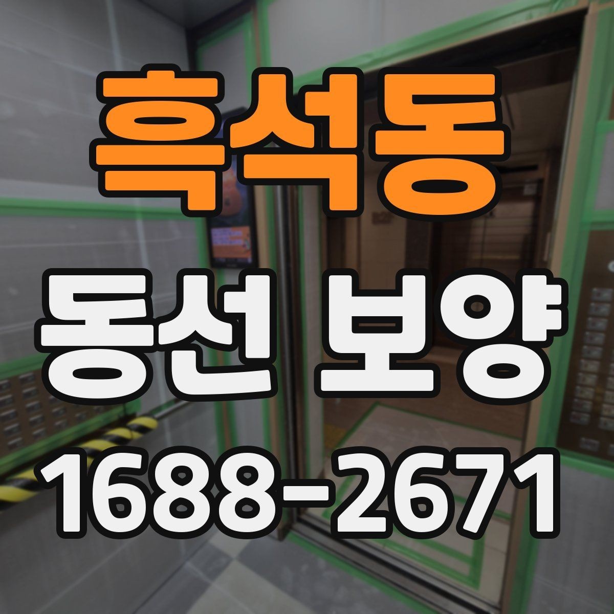 흑석동 동선 보양 비용이 달라지는 요소들